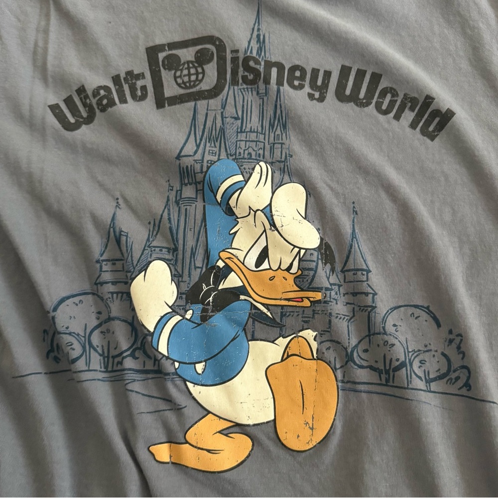 Donald Duck Castle T-Shirt